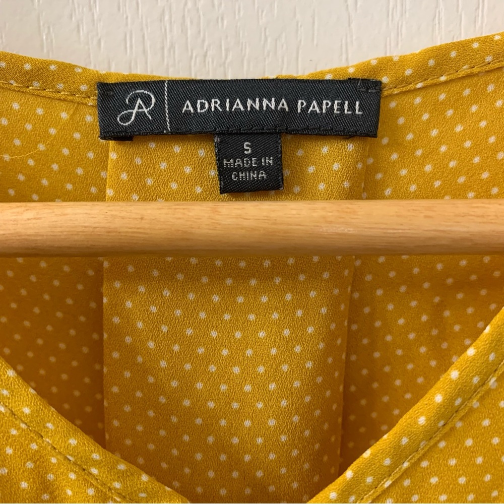 Adrianna Papell Small Chiffon Blouse - Picture 9 of 10